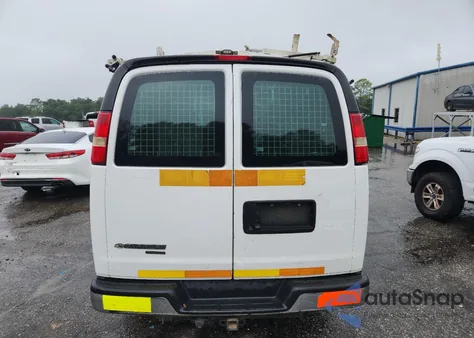 2014 Chevrolet Express G2500 из США, поврежденный, VIN 1GCWGFCA5E1914081